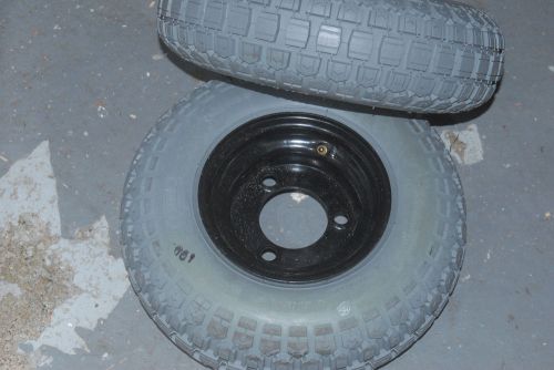 Tennant/Nobles  set of 2 1052072 foam filled tires  New