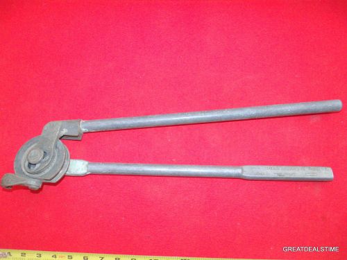 Imperial brass co. tubing bender,tube,small pipe bender, 1/2&#034; od,1-1/2&#034; radius for sale