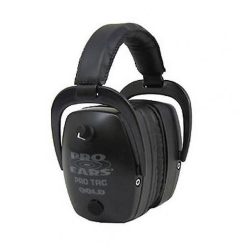 GSPTMB Pro Ears Gold Series Pro Tac Mag Gold Active Earmuffs NRR 30 dB Large Cup
