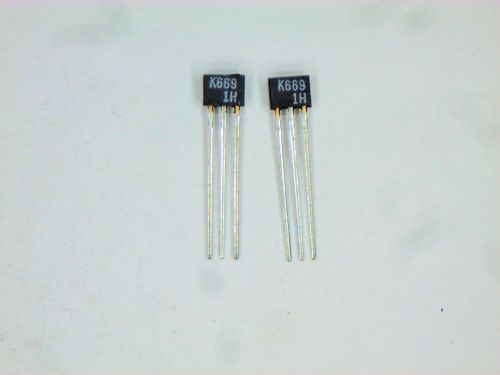 2SK669 &#034;Original&#034; SANYO  MOSFET Transistor  2  pcs