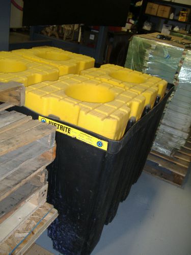 Justrite ecopolyblend 28674 indoor ibc spill containment pallet for sale