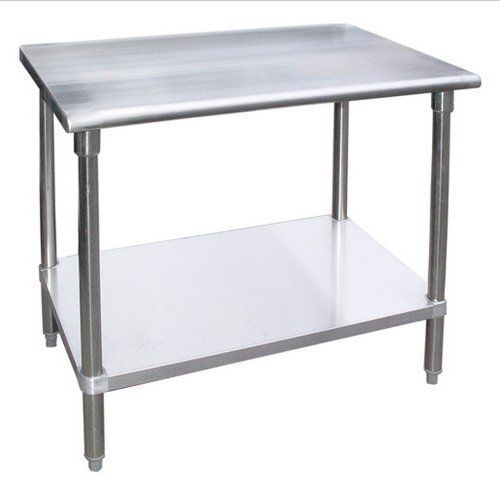 WORKTABLE STAINLESS STEEL FOOD PREP. NSF CERTIFIED FREE SHIPPING TSLWT42460F-1