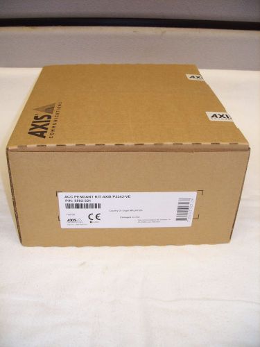 Axis p3343-ve network camera pendant kit 5502-321 - new for sale