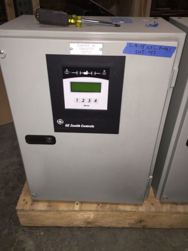 GE Zenith ZTX Automatic Transfer Switch 80 Amp 3 Phase MX150 Controller 208V