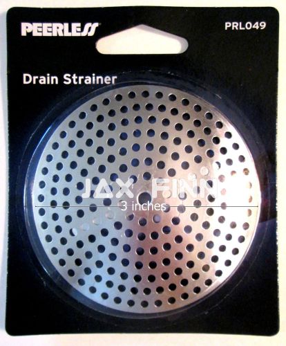 Peerless® Stainless Steel 3&#034; Drain Strainer #PRL049