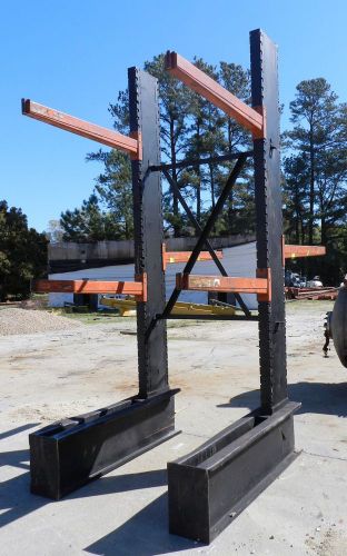 Heavy Duty Cantilever Rack 12&#039; Tall, Arms 48&#034; L