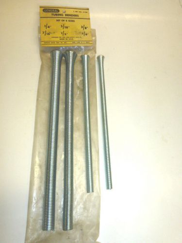 NOS! LOT OF GENERAL PIPE / TUBING BENDERS, 1/4&#034; 5/16&#034; 7/16&#034;, 1/2&#034;