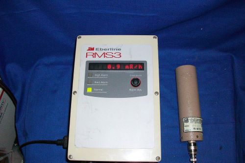 Eberline RMS 3 Area Monitor Radiation Geiger