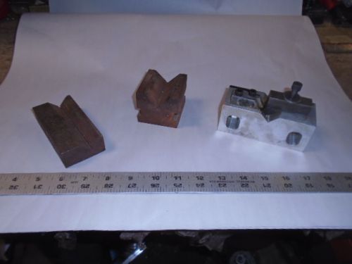 MACHINIST TOOLS LATHE MILL Machinist Lot of V Blocks for Holding Set Up