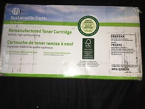 Sustainable Earth Remanufactured SEB53XR / 791342 BY STAPLES with Box  (F4)