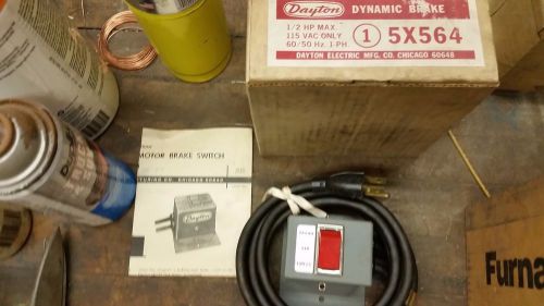 Dayton model 5x564 dynamic motor brake for sale