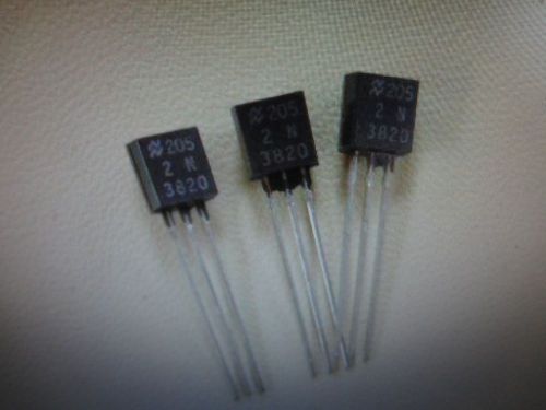 500 Pieces of 2N3820 Transistors, Manufacture NSC