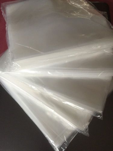 BEST DEAL !! 500 Clear Plastic Open Top Flat Polybags Poly Bags 7&#034; x 8&#034; 2 Mil