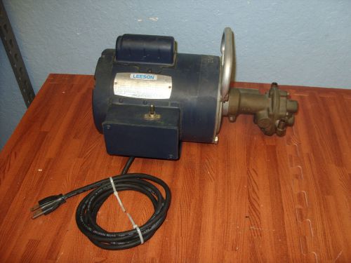 Oberdorfer 115v n992-37f30 portable rotary gear pump for oil &amp; diesel fuel 4 gpm for sale