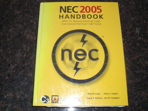 NATIONAL ELECTRICAL CODE NEC HANDBOOK MANUAL 2005 NFPA 70