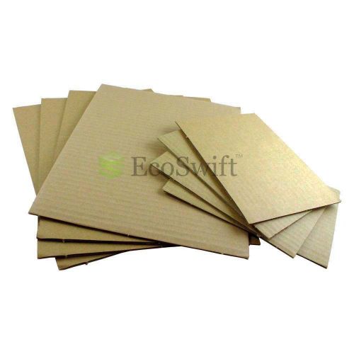 50 8.5x11 Corrugated Cardboard Pads Inserts Sheet 32 ECT 1/8&#034; Thick 8 1/2 x 11