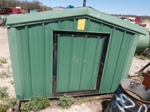 Insulated skid mounted barn storage shed building outside wood stove boiler for sale