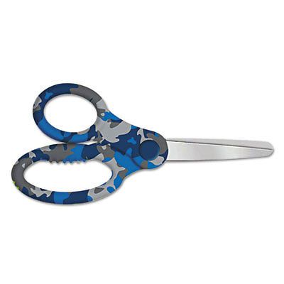Camouflage Scissors, 5&#034; Long, Stainless Steel, Blunt Tip, Assorted