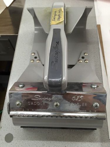 Swingline 615 Saddle Stapler (untested With Swingline Staples) As-is