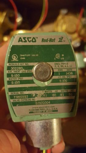 Brewery Asco valves lot of 6