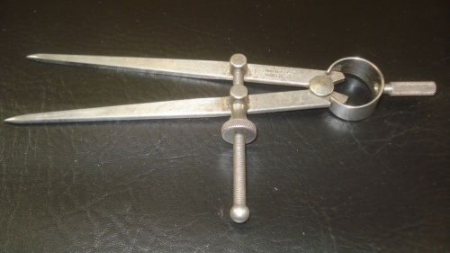 Vintage union tool spring-type 6&#034; divider solid nut american made for sale