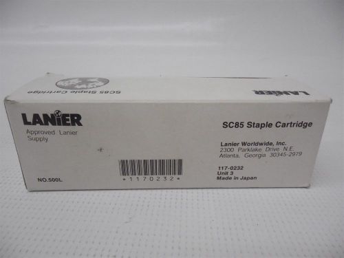 Genuine Lanier SC85 Staple Cartridge, Pack of 3, 117-0232