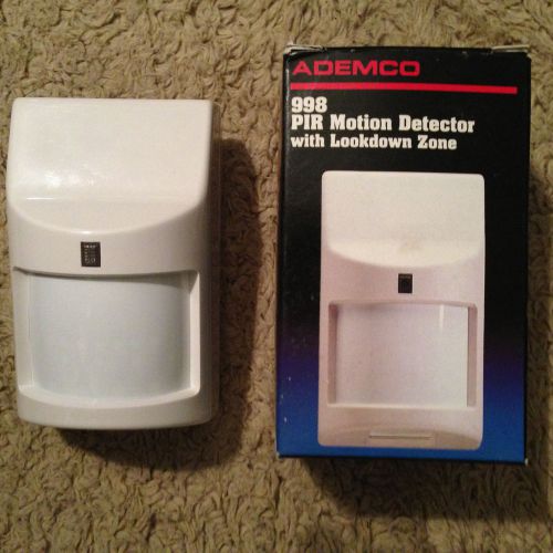 ADEMCO 998 PIR Motion Detector with look down zone.