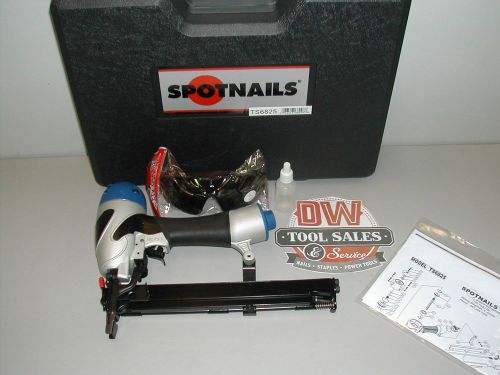 Spotnails ts6825 stapler w/case staple gun uses senco m series 3/8 crown staples for sale