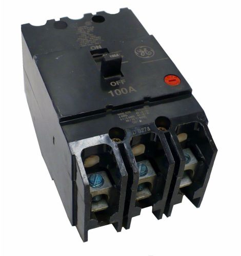 GE TEY3100 100 Amp Circuit Breaker (E4)