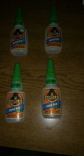 Gorilla Glue Super Glue Gel15 Oz Bottle, 4-Pack