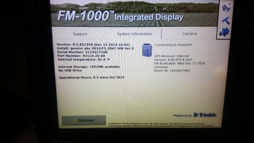 Trimble FM-1000 Guidance GPS - Case IH