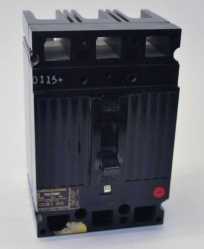 Ge general electric ted134060 circuit breaker 3pole 60amp 480vac type ted for sale