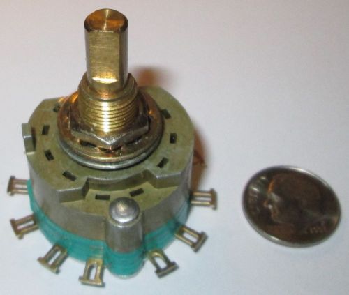 ELECTROSWITCH   SP-12 POSITION ENCLOSED ROTARY SWITCH  NOS 1 PC.
