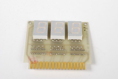 Numeric Display Module Part NO. B02910A ASSY NO B02912A Grey Numbers Board