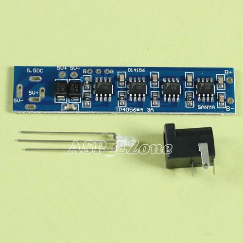 TP4056 4.2V Lithium Battery Charging Board 3A  Charger Module High Current LED