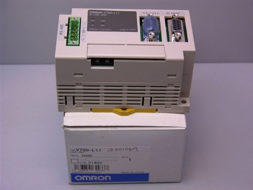 1 Omron V700-L11 ID Link Unit 24VDC RS-232 and RS485 Interface