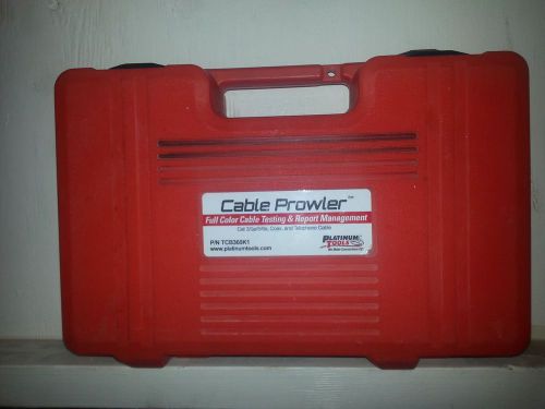Platinum tools cable prowler pro test kit tcb360k1 for sale