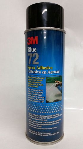 3m blue 72 pressure sensitive spray adhesive 17.3 net ounces, 1 aerosol can for sale