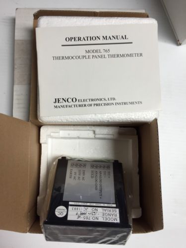 Jenco Thermocouple Panel Thermometer Model 765