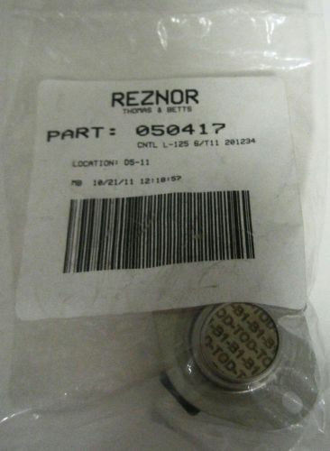 Reznor Fan Control CNTL L-125 050417 NIB