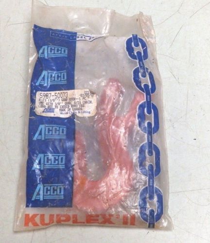 1 NEW ACCO Chain 5987-50073 3/8&#034; Grade 100 K73 Clevis Grab Hook FREE SHIP