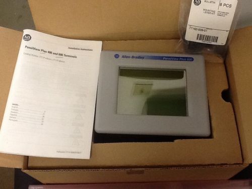 Allen Bradley 2711P-T6M5D/A 2711PT6M5D PVP 600; Mono 5.5&#034; Touch, 24VDC, RS232