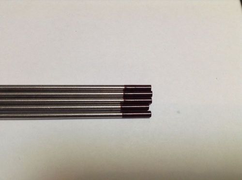 5 pcs,1/16&#034;* 7&#034;,brown wzr3, 0.3% zirconiated tungsten welding &amp; tig electrodes for sale