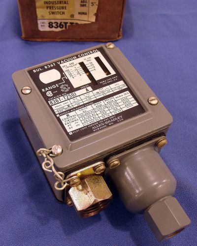 Allen Bradley 836T-T250J Series A T-Style Pressure Switch Vacuum Control 50psi