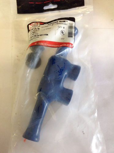 Nsi blue polaris lug isw- 3/0 in line direct  burial &amp; submersible  connector for sale
