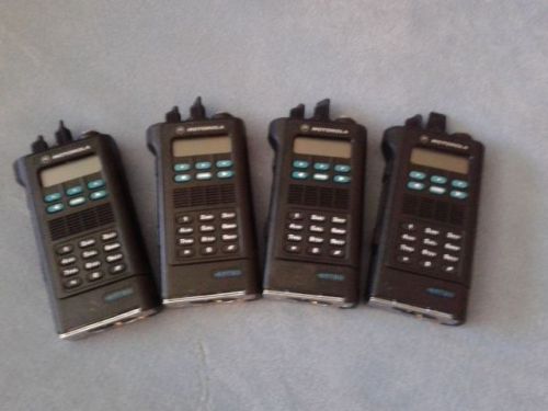 Lot of 4 each motorola astro handi-talkie fm  radio model h04kdh9pw7an for sale