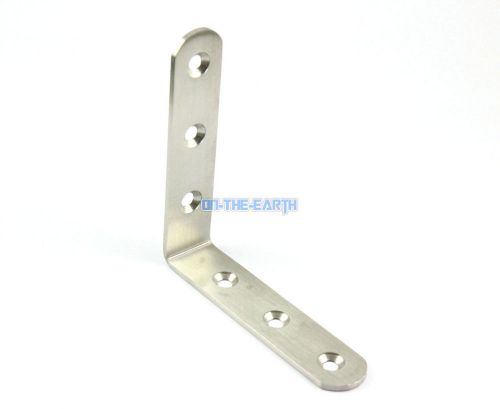 4 Pieces 90*90mm Stainless Steel Right Angle Corner Brace Bracket