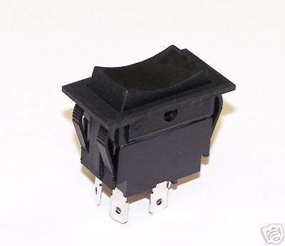 30 Amp Rocker Switch Polarity Reverse DC Motor Control- Momentary