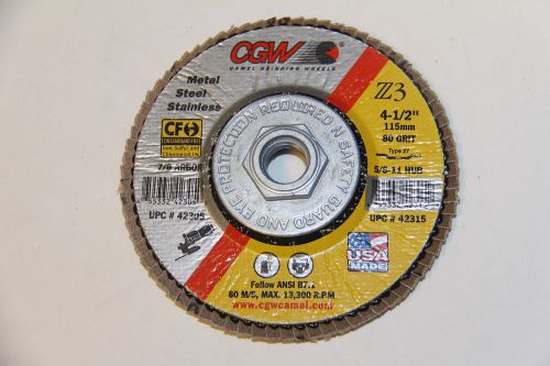 Cgw Abrasives Flap Discs - 42305 Septls-42142305. GOOD DEAL!