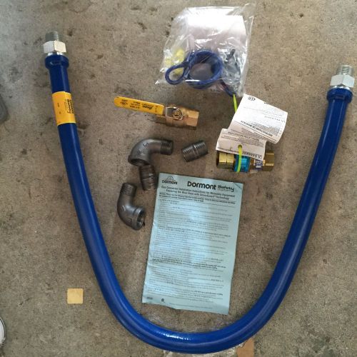 Dormant safety system gas connection kit 3/4 x 48&#034; for sale